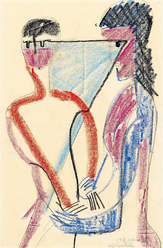 Ernst Ludwig Kirchner Selbstkontrolle 1928