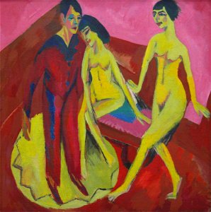 Ernst Ludwig Kirchner Tanzschule 1914-1