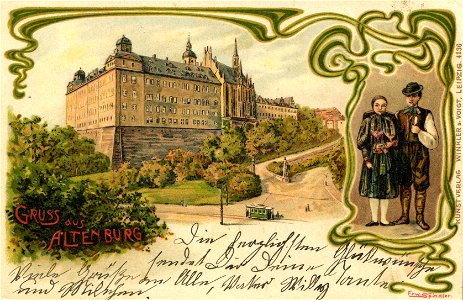 Erwin Spindler Ansichtskarte Altenburg-Tracht