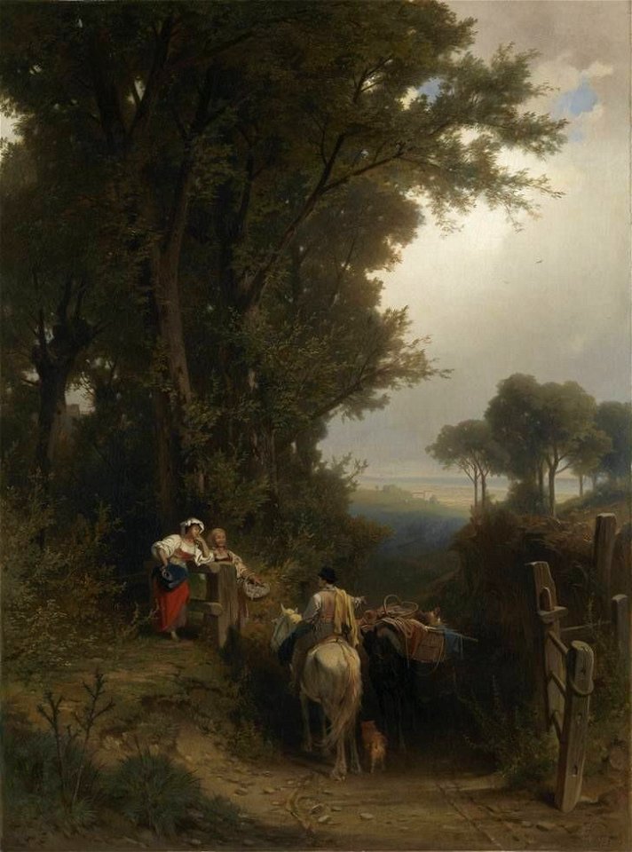 Ernst Schweinfurth - Landschaft in der Gegend von Cerveteri - 11623 - Bavarian State Painting Collections