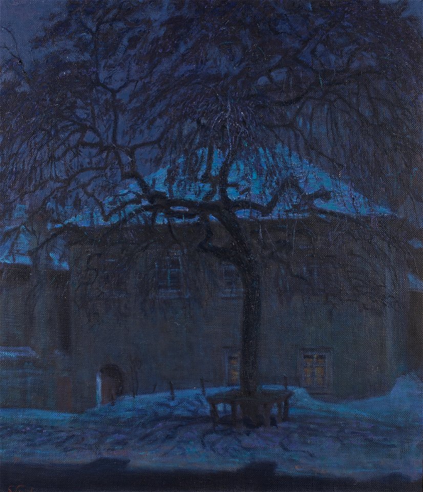 Ernst Stöhr - Mesnerhaus in Melk - 4783 - Österreichische Galerie Belvedere