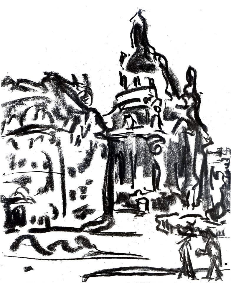 Ernst Ludwig Kirchner – Frauenkirche in Dresden