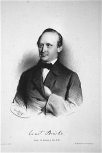 Ernst Wilhelm von Brücke Litho