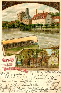 Erwin Spindler Ansichtskarte Dürrenberg