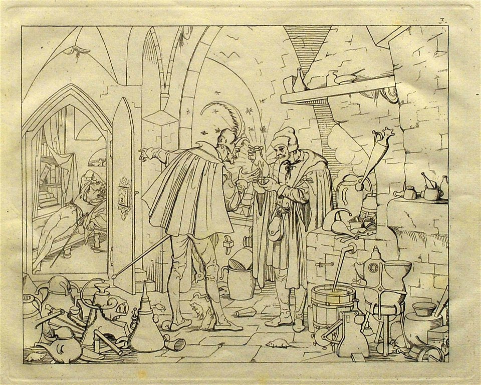 Ernst Moritz Retzsch1836 Faust II