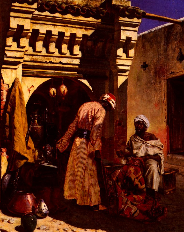 Ernst Rudolf The Rug Merchant