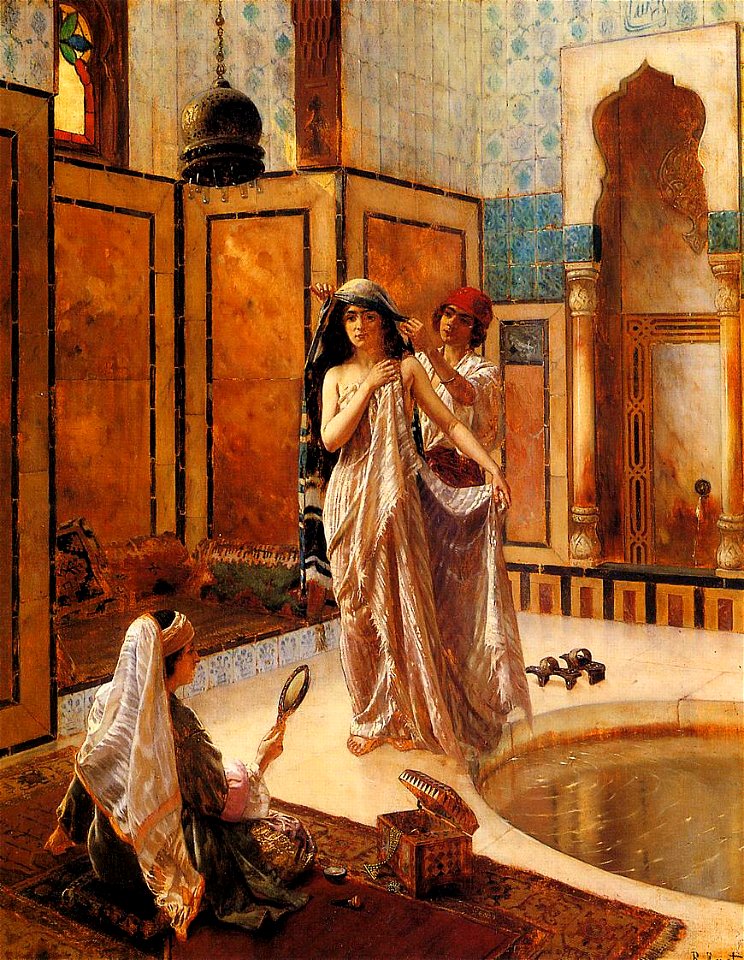 Ernst Rudolph The Harem Bath