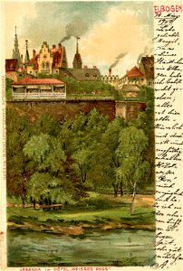 Erwin Spindler Ansichtskarte Elbogen