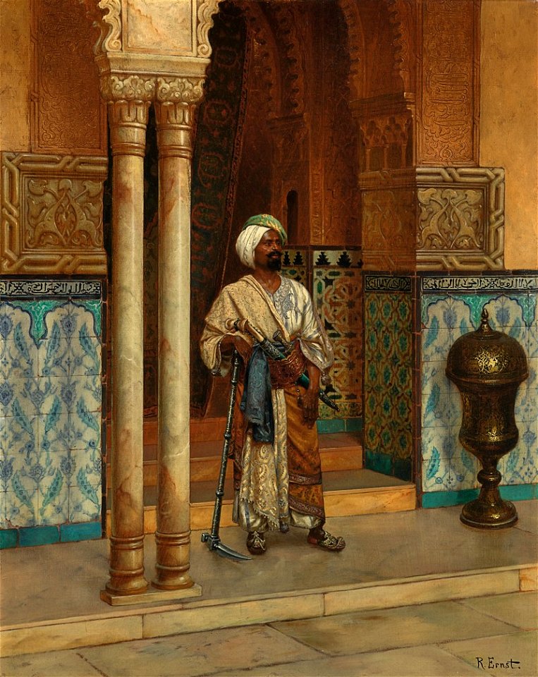 The Palace Guard by Rudolf Ernst
