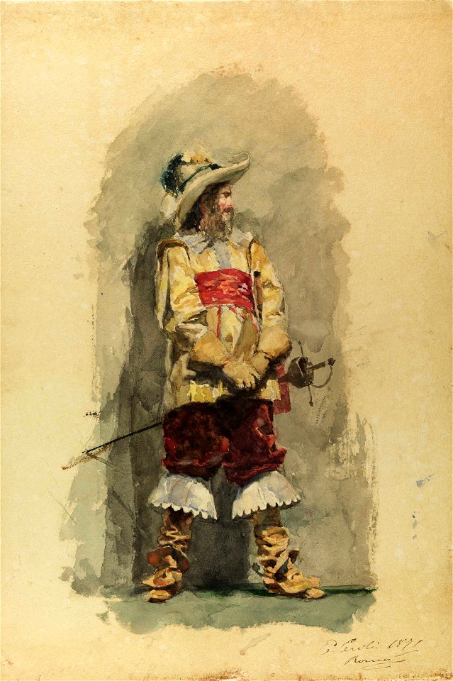 Eroli Ercoli - Oficial de Cavalaria ou Mosqueteiro