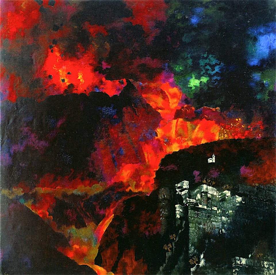 Eruption of Aetna Augusto Giacometti (1929)