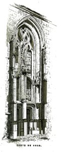 Ervy porte nord eglise Fichot 00184