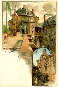 Erwin Spindler Ansichtskarte Mylau-Brustwehr