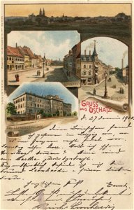 Erwin Spindler Ansichtskarte Oschatz 3Bild