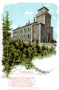 Erwin Spindler Ansichtskarte Fichtelberg