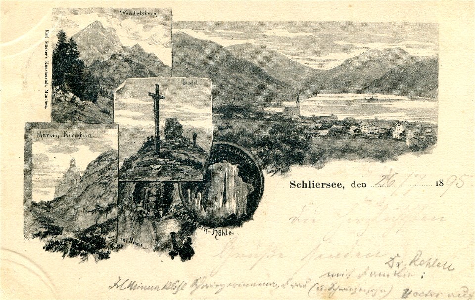 Erwin Spindler Ansichtskarte Schliersee