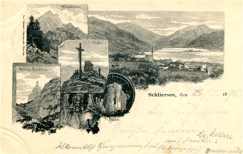 Erwin Spindler Ansichtskarte Schliersee