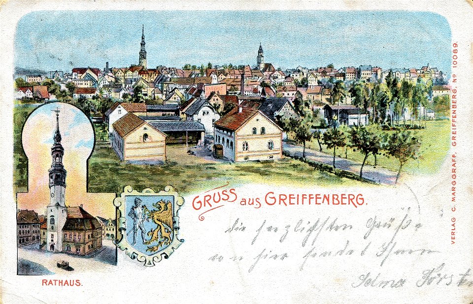 Erwin Spindler Ansichtskarte Greiffenberg