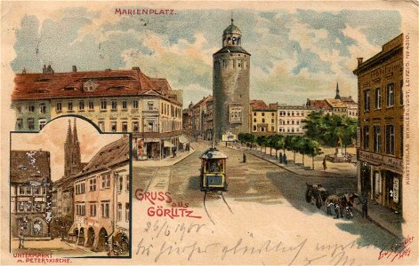 Erwin Spindler Ansichtskarte Görlitz 2. Free illustration for personal and commercial use.