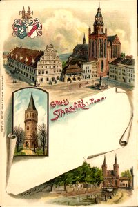 Erwin Spindler Ansichtskarte stargard