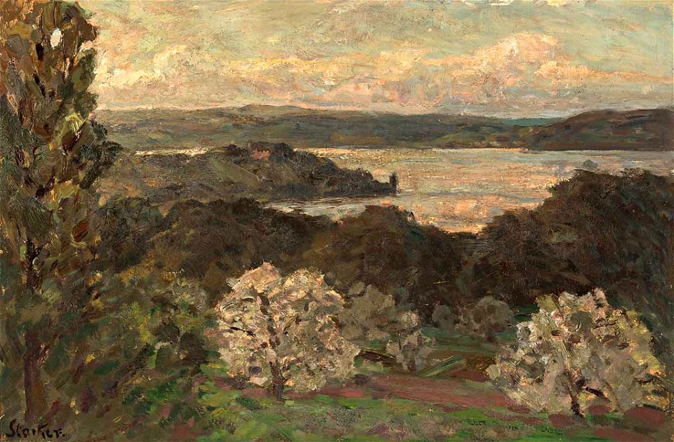 Erwin Starker Bodensee mit Mainau