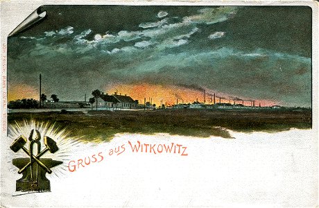Erwin Spindler Ansichtskarte Witkowitz-Amboß