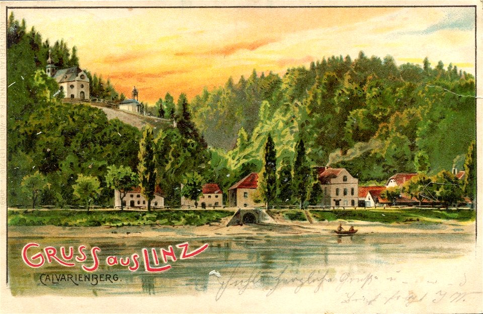 Erwin Spindler Ansichtskarte Linz