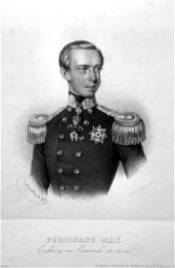 Erzherzog Ferdinand Max von Österreich Litho