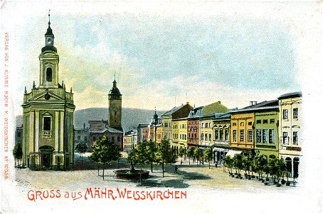 Erwin Spindler Ansichtskarte Mähr Weisskirchen