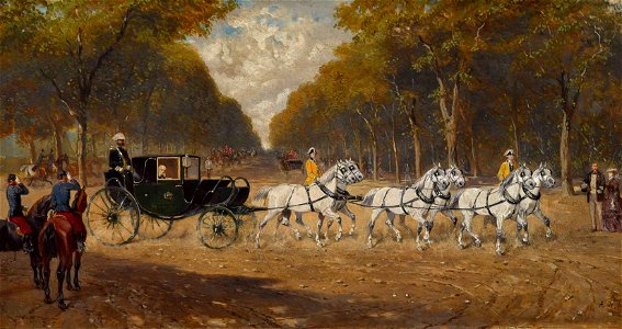 Erzherzog Franz Karls von Österreich im Wiener Prater