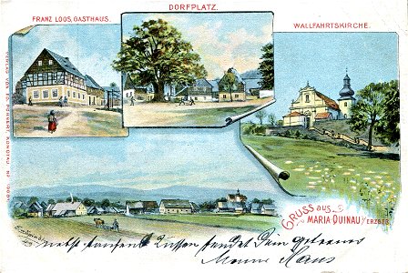 Erwin Spindler Ansichtskarte Maria-Quinau