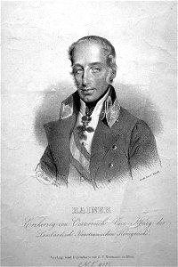 Erzherzog Rainer Litho