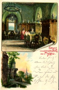 Erwin Spindler Ansichtskarte Mylau-H2a
