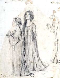 Esbós per The Holy Women - Joan Brull i Vinyoles (1863-1912)