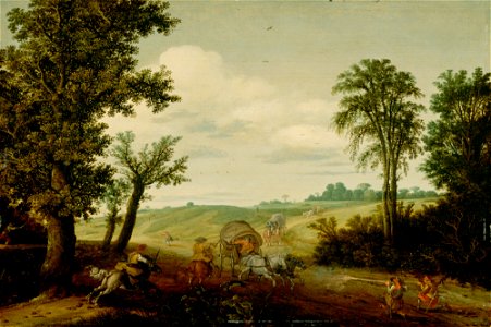 Esaias van de Velde - The Highway Robbery - 45.24 - Detroit Institute of Arts