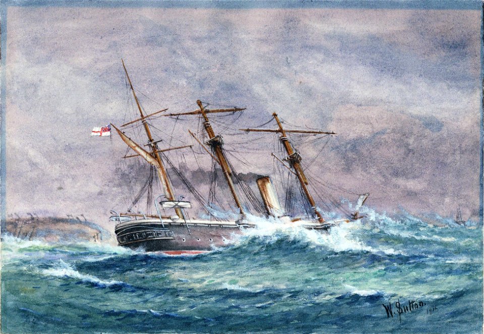 Escape of HMS Calliope, Samoa RMG PU6292