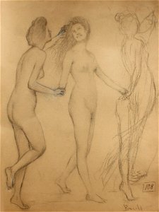 Esbós per Nimfes - Joan Brull i Vinyoles (1863-1912)