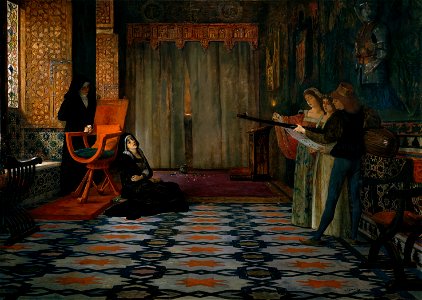 Escena musical o Juana la Loca en Tordesillas (Museo del Prado)