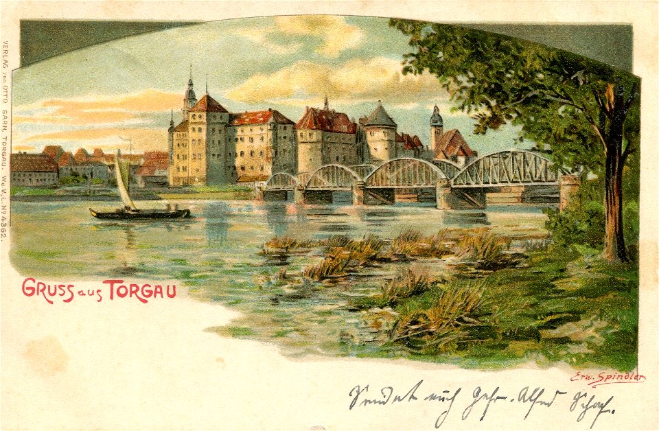 Erwin Spindler Ansichtskarte Togau 2