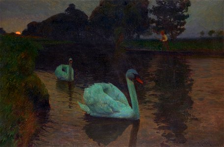 Richard Eschke - Mondaufgang (1905)