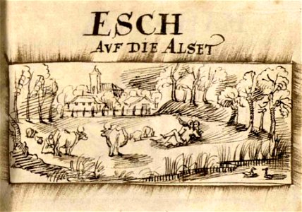 Esch auf die Alset by Jean Bertels 1597