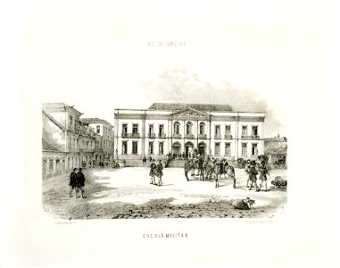 Escola Militar, da Coleção Brasiliana Iconográfica