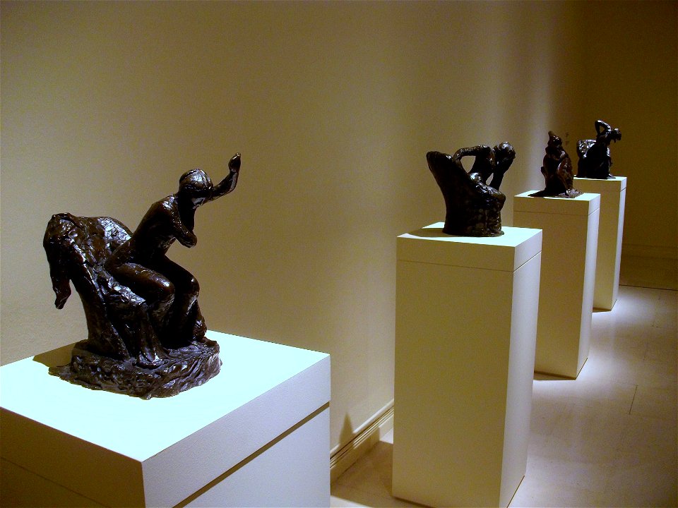 Escultures de Degas en una exposició temporal a l'Institut Valencià d'Art Modern