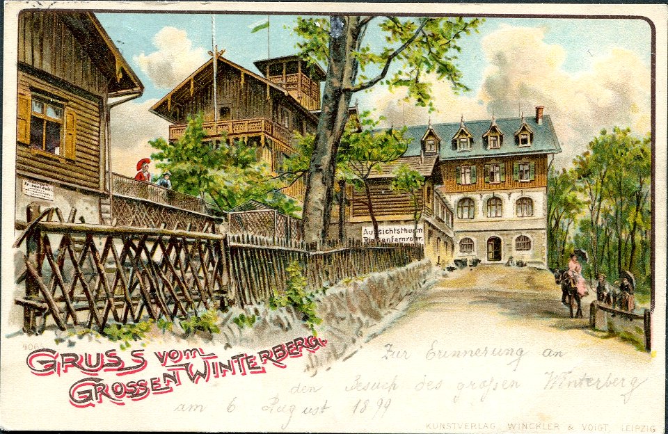 Erwin Spindler Ansichtskarte Winterberg