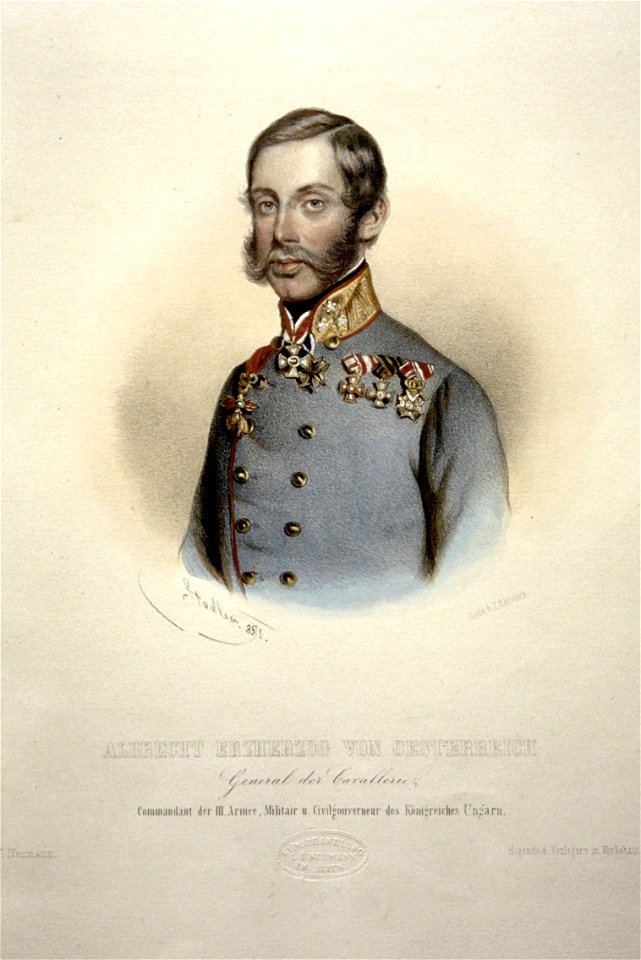 Erzherzog Albrecht Stadler Litho 01