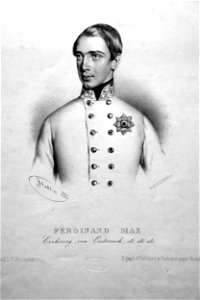 Erzherzog Ferdinand Max Litho