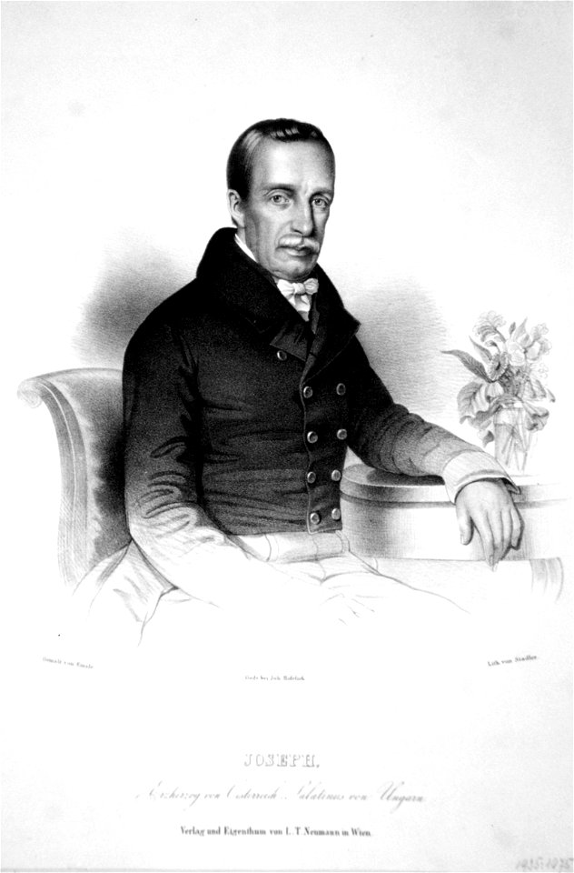 Erzherzog Joseph nach Einsle Litho