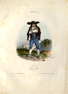 Espagne - Aragon - Ciudadano de Torla = Habitant de Tourle - Fonds Ancely - B315556101 A GAVARNI 2 027
