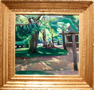 Erős - Park, with frame, 1912