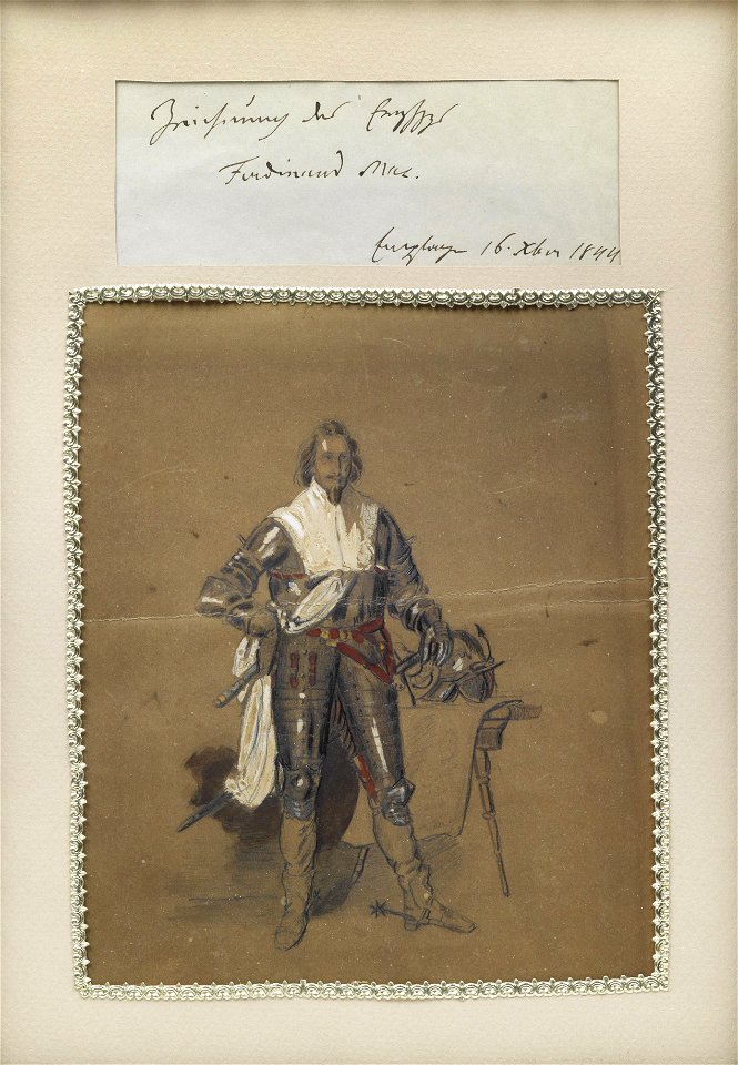 Erzherzog Ferdinand Max Soldat 1844